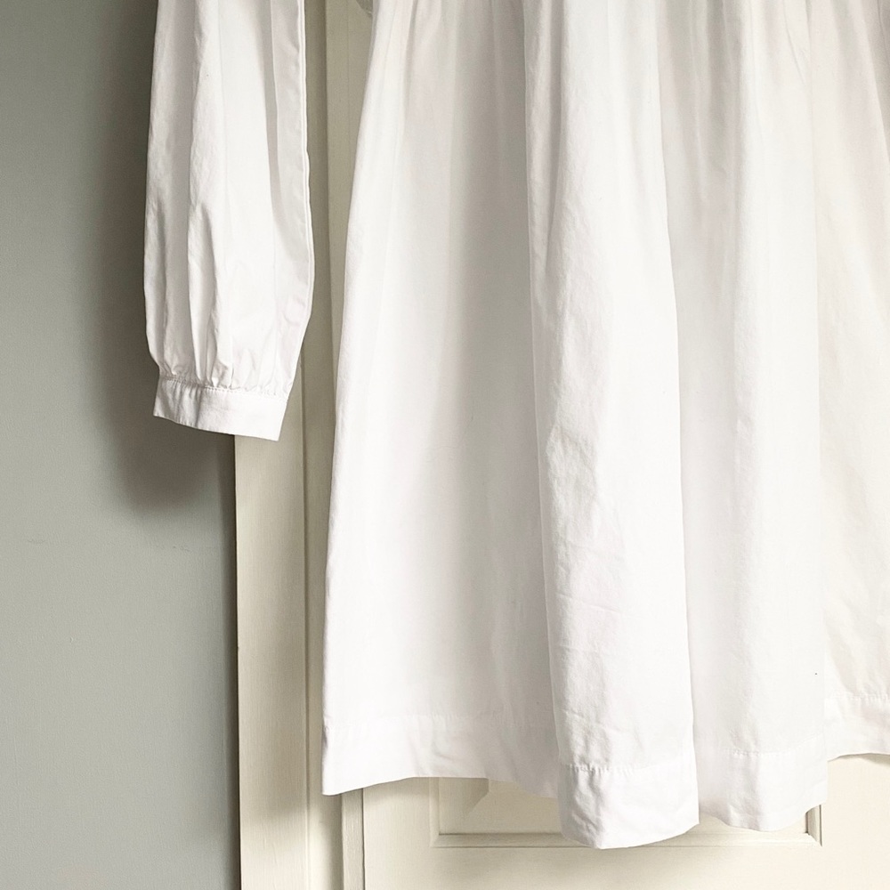 Pleione || Tie Back Poplin Tunic Dress - Picture 7 of 11